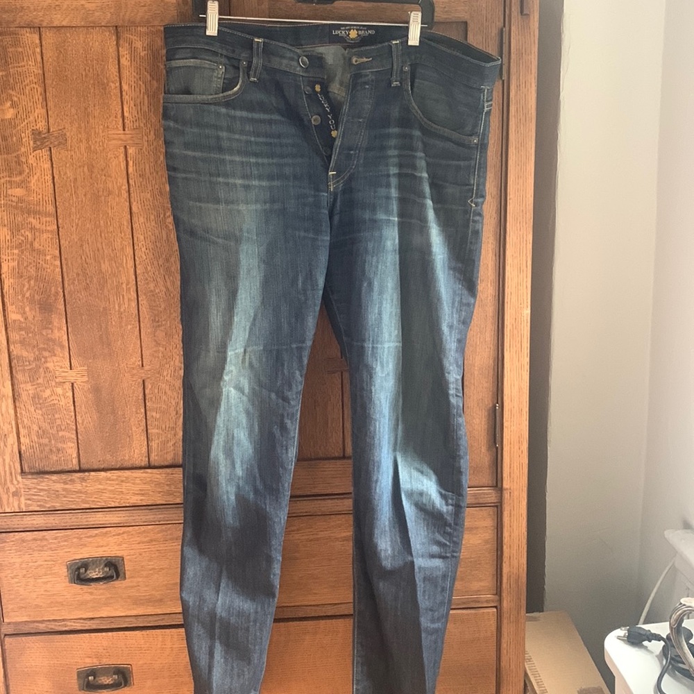 Lucky Brand Men’s Heritage Slim Jeans- 36x34